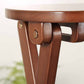 Nordic Style Armless Wood 25-inch Barstools Folding Counter Stools, 1 Piece Clearhalo 'Bar Furniture' 'Bar Stools' 'bar_stools' 'furn' 'furn_bar_stools' 'furniture_bar_stools' 'Kitchen & Dining Furniture' 'kitchen&dining_furn' 'kitchen' 'kitchen_furn' Furniture' 4415962