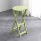 Nordic Style Armless Wood 25-inch Barstools Folding Counter Stools, 1 Piece Light Green Clearhalo 'Bar Furniture' 'Bar Stools' 'bar_stools' 'furn' 'furn_bar_stools' 'furniture_bar_stools' 'Kitchen & Dining Furniture' 'kitchen&dining_furn' 'kitchen' 'kitchen_furn' Furniture' 4415963