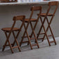 Nordic Style Armless Wood Backrest Barstools Folding Counter Stools, 1 Piece Clearhalo 'Bar Furniture' 'Bar Stools' 'bar_stools' 'furn' 'furn_bar_stools' 'furniture_bar_stools' 'Kitchen & Dining Furniture' 'kitchen&dining_furn' 'kitchen' 'kitchen_furn' Furniture' 4415975