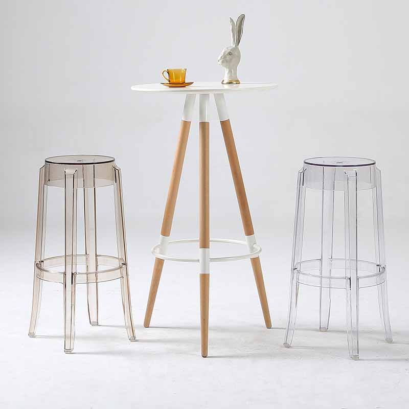 Nordic Simple Stackable Counter Stools 30-inch Height Armless Indoor Bar Stool,set of 2 Clearhalo 'Bar Furniture' 'Bar Stools' 'bar_stools' 'furn' 'furn_bar_stools' 'furniture_bar_stools' 'Kitchen & Dining Furniture' 'kitchen&dining_furn' 'kitchen' 'kitchen_furn' Furniture' 4415985