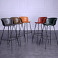 Modern Farmhouse Leather Seats Counter Stool Metal 4 Legs Stool, Set of 2 Clearhalo 'Bar Furniture' 'Bar Stools' 'bar_stools' 'furn' 'furn_bar_stools' 'furniture_bar_stools' 'Kitchen & Dining Furniture' 'kitchen&dining_furn' 'kitchen' 'kitchen_furn' Furniture' 4416000