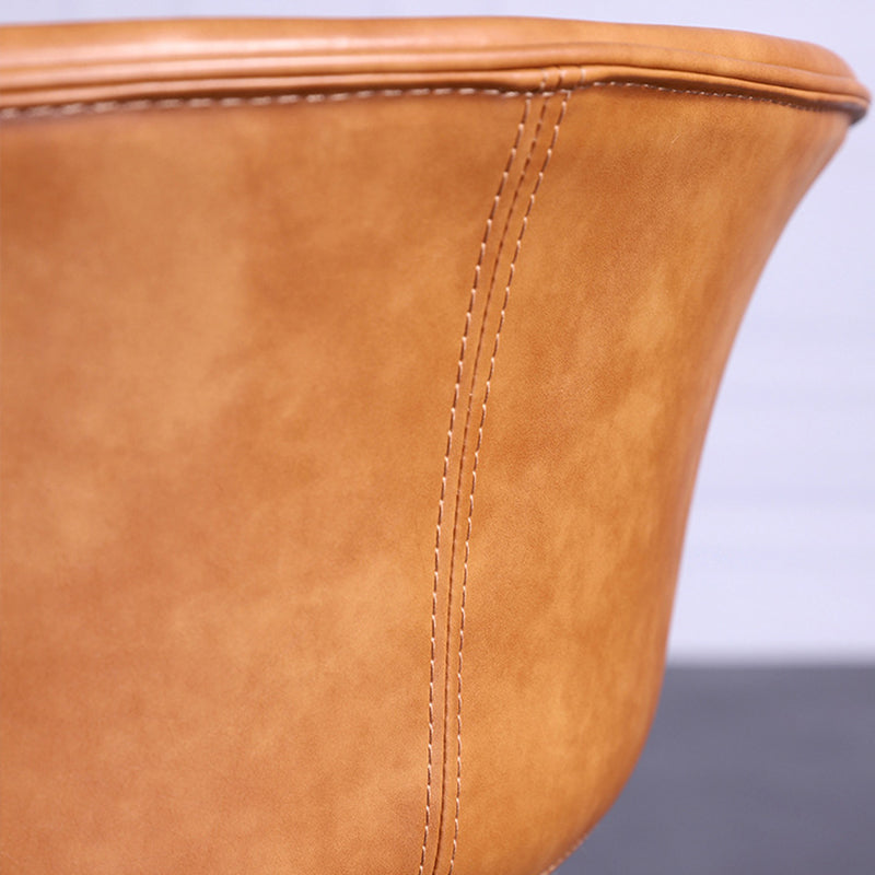 Modern Farmhouse Leather Seats Counter Stool Metal 4 Legs Stool, Set of 2 Clearhalo 'Bar Furniture' 'Bar Stools' 'bar_stools' 'furn' 'furn_bar_stools' 'furniture_bar_stools' 'Kitchen & Dining Furniture' 'kitchen&dining_furn' 'kitchen' 'kitchen_furn' Furniture' 4416005