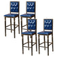 Distressed Bronze 29.5" H Barstool Industrial Indoor Tall Stool with Square Seat Blue 4 Piece Set Clearhalo 'Bar Furniture' 'Bar Stools' 'bar_stools' 'furn' 'furn_bar_stools' 'furniture_bar_stools' 'Kitchen & Dining Furniture' 'kitchen&dining_furn' 'kitchen' 'kitchen_furn' Furniture' 4416074