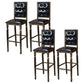 Distressed Bronze 29.5" H Barstool Industrial Indoor Tall Stool with Square Seat Black 4 Piece Set Clearhalo 'Bar Furniture' 'Bar Stools' 'bar_stools' 'furn' 'furn_bar_stools' 'furniture_bar_stools' 'Kitchen & Dining Furniture' 'kitchen&dining_furn' 'kitchen' 'kitchen_furn' Furniture' 4416076