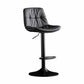 Nordic Metal Adjustable Swivel Barstool Indoor Tall Stool with Leather Seat Dark Gray Black 1 Piece Clearhalo 'Bar Furniture' 'Bar Stools' 'bar_stools' 'furn' 'furn_bar_stools' 'furniture_bar_stools' 'Kitchen & Dining Furniture' 'kitchen&dining_furn' 'kitchen' 'kitchen_furn' Furniture' 4416086