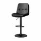 39.5" H Leather Swivel Barstool Nordic Adjustable Tall Stool for Indoor Clearhalo 'Bar Furniture' 'Bar Stools' 'bar_stools' 'furn' 'furn_bar_stools' 'furniture_bar_stools' 'Kitchen & Dining Furniture' 'kitchen&dining_furn' 'kitchen' 'kitchen_furn' Furniture' 4416181