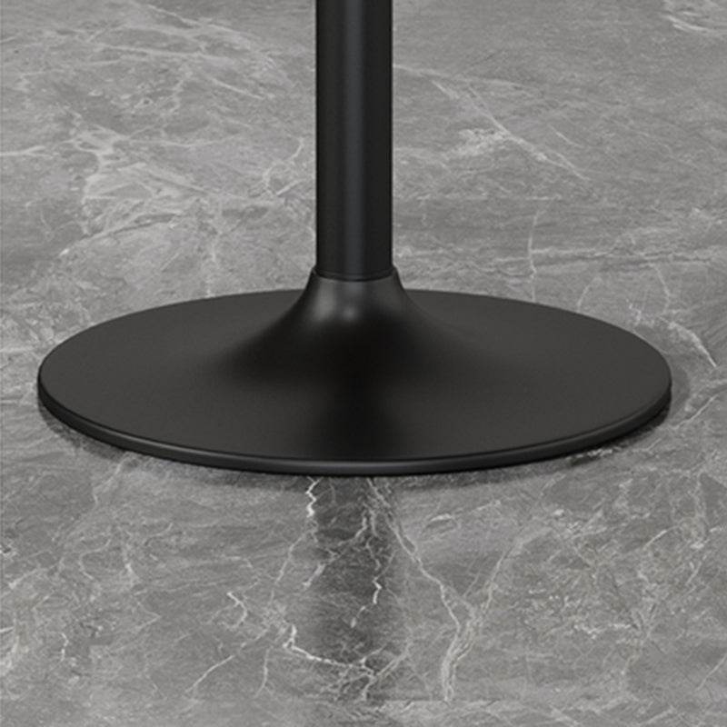 39.5" H Leather Swivel Barstool Nordic Adjustable Tall Stool for Indoor Clearhalo 'Bar Furniture' 'Bar Stools' 'bar_stools' 'furn' 'furn_bar_stools' 'furniture_bar_stools' 'Kitchen & Dining Furniture' 'kitchen&dining_furn' 'kitchen' 'kitchen_furn' Furniture' 4416188