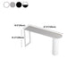 Indoor Stone Bar Height Cocktail Table Modern Double Pedestal Counter Wine Table Clearhalo 'Bar Furniture' 'Bar Tables' 'bar_tables' 'furn' 'furn_bar_tables' 'Furniture' 'furniture_bar_tables' 'Kitchen & Dining Furniture' 4416402