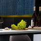 Industrial Black Iron Bar Table Faux Marble White Top 41.3"H Bistro Table with Storage Clearhalo 'Bar Furniture' 'Bar Tables' 'bar_tables' 'furn' 'furn_bar_tables' 'Furniture' 'furniture_bar_tables' 'Kitchen & Dining Furniture' 4416630