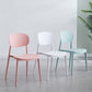 Modern Plastic Side Chair Solid Back Dining Chair for Restaurant Clearhalo ' kitchen&dining_furn' 'Dining Chairs' 'Dining Tables & Seating' 'dining_chair' 'furn' 'furn_dining_chair' 'Furniture' 'furniture_dining_chair' 'Kitchen & Dining Furniture' 'kitchen' 4421212