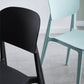 Modern Plastic Side Chair Solid Back Dining Chair for Restaurant Clearhalo ' kitchen&dining_furn' 'Dining Chairs' 'Dining Tables & Seating' 'dining_chair' 'furn' 'furn_dining_chair' 'Furniture' 'furniture_dining_chair' 'Kitchen & Dining Furniture' 'kitchen' 4421226