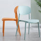 Modern Plastic Side Chair Solid Back Dining Chair for Restaurant Clearhalo ' kitchen&dining_furn' 'Dining Chairs' 'Dining Tables & Seating' 'dining_chair' 'furn' 'furn_dining_chair' 'Furniture' 'furniture_dining_chair' 'Kitchen & Dining Furniture' 'kitchen' 4421228