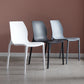 Modern Plastic Indoor-Outdoor Dining Chairs Solid Back Side Chair Clearhalo ' kitchen&dining_furn' 'Dining Chairs' 'Dining Tables & Seating' 'dining_chair' 'Furniture' 'furniture_dining_chair' 'Kitchen & Dining Furniture' 'kitchen' 4421233