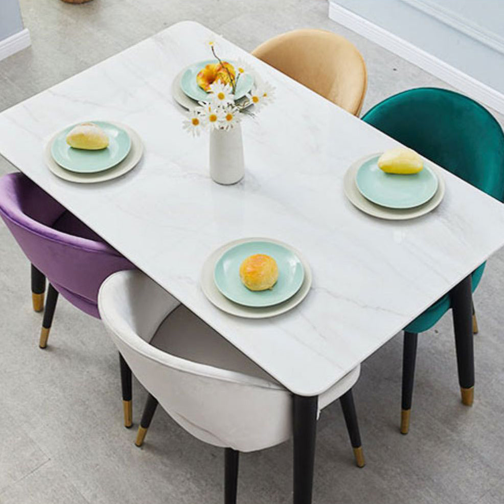 Contemporary Indoor Dining Chair Open Back Side Chair for Brasserie Clearhalo ' kitchen&dining_furn' 'Dining Chairs' 'Dining Tables & Seating' 'dining_chair' 'furn' 'furn_dining_chair' 'Furniture' 'furniture_dining_chair' 'Kitchen & Dining Furniture' 'kitchen' 4421314