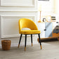Contemporary Indoor Dining Chair Open Back Side Chair for Brasserie Yellow 1 Piece Clearhalo ' kitchen&dining_furn' 'Dining Chairs' 'Dining Tables & Seating' 'dining_chair' 'furn' 'furn_dining_chair' 'Furniture' 'furniture_dining_chair' 'Kitchen & Dining Furniture' 'kitchen' 4421315