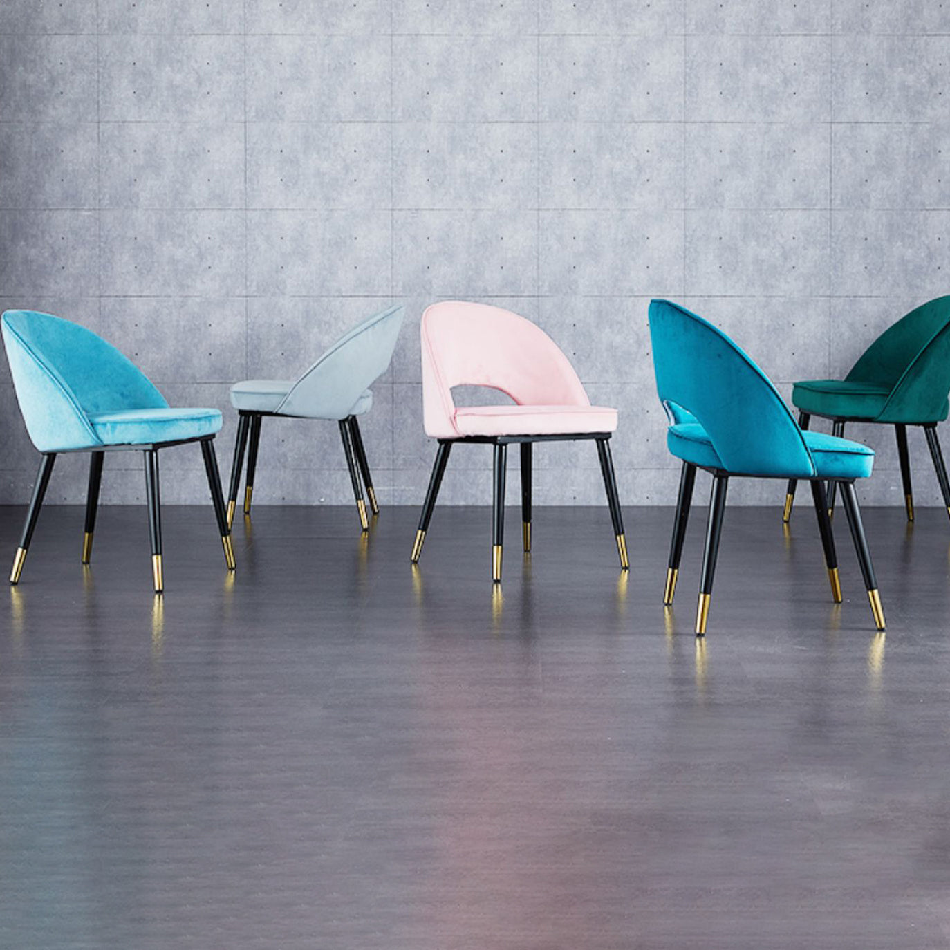 Contemporary Indoor Dining Chair Open Back Side Chair for Brasserie Clearhalo ' kitchen&dining_furn' 'Dining Chairs' 'Dining Tables & Seating' 'dining_chair' 'furn' 'furn_dining_chair' 'Furniture' 'furniture_dining_chair' 'Kitchen & Dining Furniture' 'kitchen' 4421331