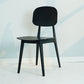 Modern Plastic Side Chair Indoor-Outdoor Open Back Dining Armless Chairs Black 1 Piece Clearhalo ' kitchen&dining_furn' 'Dining Chairs' 'Dining Tables & Seating' 'dining_chair' 'furn' 'furn_dining_chair' 'Furniture' 'furniture_dining_chair' 'Kitchen & Dining Furniture' 'kitchen' 4421349