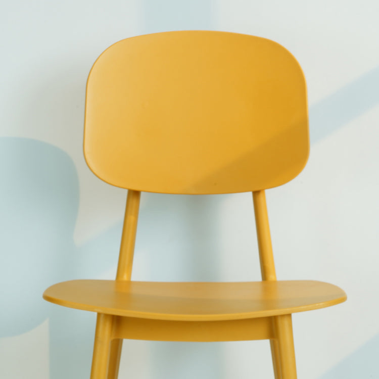 Modern Plastic Side Chair Indoor-Outdoor Open Back Dining Armless Chairs Clearhalo ' kitchen&dining_furn' 'Dining Chairs' 'Dining Tables & Seating' 'dining_chair' 'furn' 'furn_dining_chair' 'Furniture' 'furniture_dining_chair' 'Kitchen & Dining Furniture' 'kitchen' 4421361