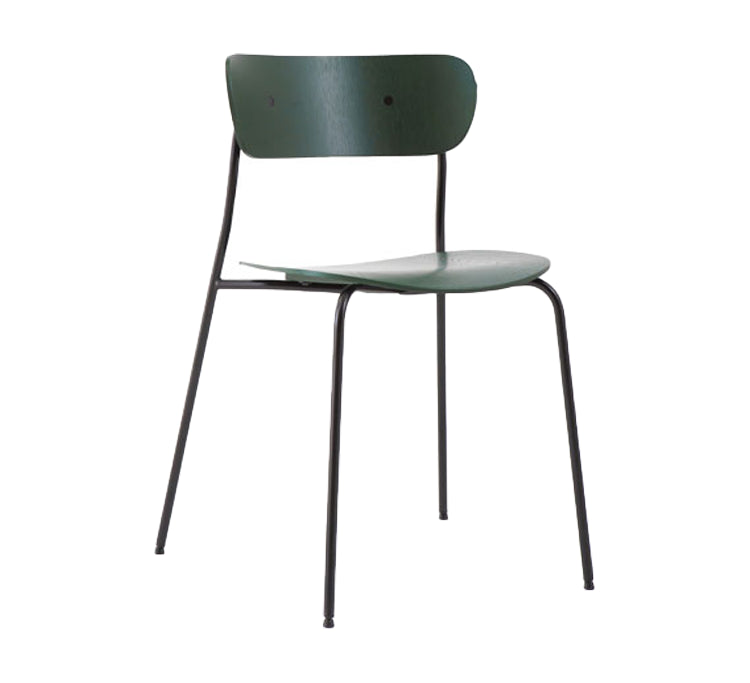 Industrial Indoor-Outdoor Armless Chair Metal Open Back Dining Chair Clearhalo ' kitchen&dining_furn' 'Dining Chairs' 'Dining Tables & Seating' 'dining_chair' 'furn' 'furn_dining_chair' 'Furniture' 'furniture_dining_chair' 'Kitchen & Dining Furniture' 'kitchen' 4421411