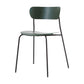 Industrial Indoor-Outdoor Armless Chair Metal Open Back Dining Chair Blackish Green 1 Piece Clearhalo ' kitchen&dining_furn' 'Dining Chairs' 'Dining Tables & Seating' 'dining_chair' 'furn' 'furn_dining_chair' 'Furniture' 'furniture_dining_chair' 'Kitchen & Dining Furniture' 'kitchen' 4421415