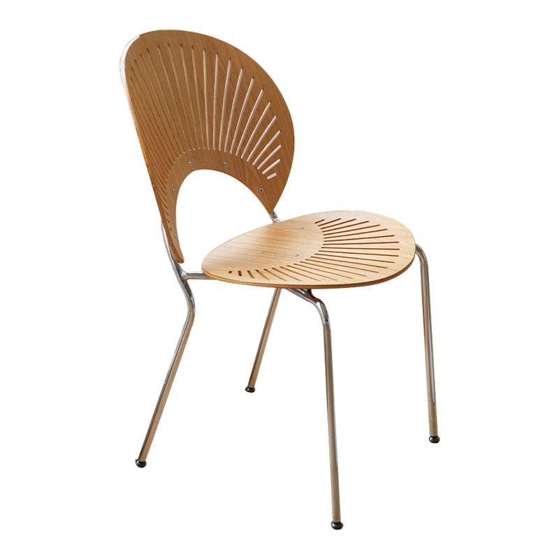 Industrial Armless Chairs Indoor-Outdoor Solid Wood Dining Side Chair Clearhalo ' kitchen&dining_furn' 'Dining Chairs' 'Dining Tables & Seating' 'dining_chair' 'furn' 'furn_dining_chair' 'Furniture' 'furniture_dining_chair' 'Kitchen & Dining Furniture' 'kitchen' 4421440