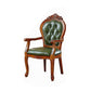 Traditional Dining Chairs Arm Side Chair for Kitchen with Wooden Legs Clearhalo ' kitchen&dining_furn' 'Dining Chairs' 'Dining Tables & Seating' 'dining_chair' 'furn' 'furn_dining_chair' 'Furniture' 'furniture_dining_chair' 'Kitchen & Dining Furniture' 'kitchen' 4421462