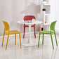 Plastic Modern Indoor-Outdoor Side Chair Home Open Back Dining Side Chair Clearhalo ' kitchen&dining_furn' 'Dining Chairs' 'Dining Tables & Seating' 'dining_chair' 'furn' 'furn_dining_chair' 'Furniture' 'furniture_dining_chair' 'Kitchen & Dining Furniture' 'kitchen' 4421533