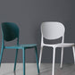 Plastic Modern Indoor-Outdoor Side Chair Home Open Back Dining Side Chair Clearhalo ' kitchen&dining_furn' 'Dining Chairs' 'Dining Tables & Seating' 'dining_chair' 'furn' 'furn_dining_chair' 'Furniture' 'furniture_dining_chair' 'Kitchen & Dining Furniture' 'kitchen' 4421552