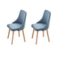 Modern Wooden Dining Side Chair Parsons Dining Armless Chair for Restaurant Dark Blue 2 Piece Set Clearhalo ' kitchen&dining_furn' 'Dining Chairs' 'Dining Tables & Seating' 'dining_chair' 'furn' 'furn_dining_chair' 'Furniture' 'furniture_dining_chair' 'Kitchen & Dining Furniture' 'kitchen' 4421561