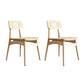 Traditional Wood Dining Armless Chair Wicker Dining Chair for Restaurant Use Natural 2 Piece Set Clearhalo ' kitchen&dining_furn' 'Dining Chairs' 'Dining Tables & Seating' 'dining_chair' 'furn' 'furn_dining_chair' 'Furniture' 'furniture_dining_chair' 'Kitchen & Dining Furniture' 'kitchen' 4421656