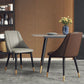 Nordic Style Leather Dining Chair Armless Metal Dining Room Chairs for Home Use Clearhalo ' kitchen&dining_furn' 'Dining Chairs' 'Dining Tables & Seating' 'dining_chair' 'furn' 'furn_dining_chair' 'Furniture' 'furniture_dining_chair' 'Kitchen & Dining Furniture' 'kitchen' 4421761