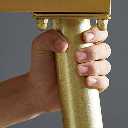 1/4/5/7 Pcs Metal Glam Dining Room Set with Rectangle Table and Leather Chairs Dining Set Clearhalo 'Dining Room Sets' 'Dining Tables & Seating' 'dining_room_set' 'furn' 'furn_dining_room_set' 'Furniture' 'furniture_dining_room_set' 'Kitchen & Dining Furniture' 'kitchen&dining_furn' 'kitchen' 4421839