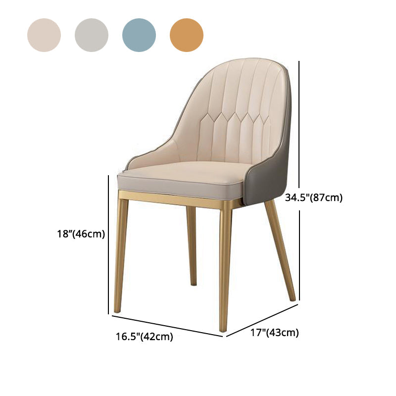 1/4/5/7 Pcs Metal Glam Dining Room Set with Rectangle Table and Leather Chairs Dining Set Clearhalo 'Dining Room Sets' 'Dining Tables & Seating' 'dining_room_set' 'furn' 'furn_dining_room_set' 'Furniture' 'furniture_dining_room_set' 'Kitchen & Dining Furniture' 'kitchen&dining_furn' 'kitchen' 4421840