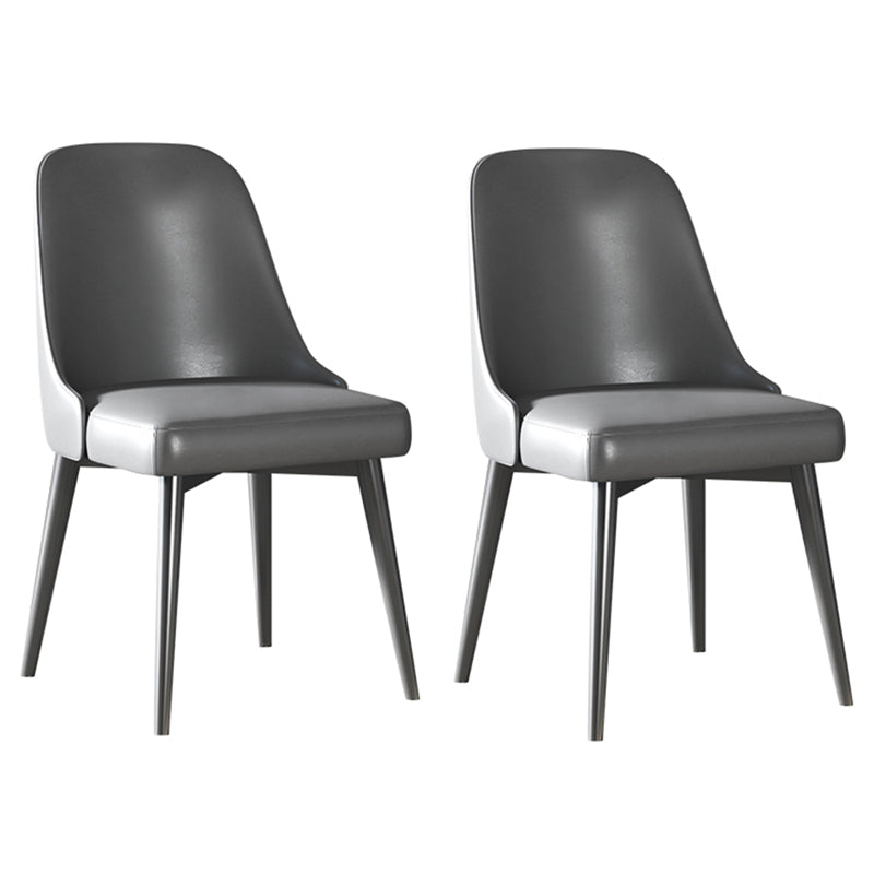 Modern 1/2/5/7 Pieces Rectangle Dining Set Sintered Stone Dining Table Set 2 Black Chairs Clearhalo 'Dining Room Sets' 'Dining Tables & Seating' 'dining_room_set' 'furn' 'furn_dining_room_set' 'Furniture' 'furniture_dining_room_set' 'Kitchen & Dining Furniture' 'kitchen&dining_furn' 'kitchen' 4421863