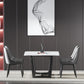 Modern 1/2/5/7 Pieces Rectangle Dining Set Sintered Stone Dining Table Set Clearhalo 'Dining Room Sets' 'Dining Tables & Seating' 'dining_room_set' 'furn' 'furn_dining_room_set' 'Furniture' 'furniture_dining_room_set' 'Kitchen & Dining Furniture' 'kitchen&dining_furn' 'kitchen' 4421866