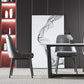 Modern 1/2/5/7 Pieces Rectangle Dining Set Sintered Stone Dining Table Set Clearhalo 'Dining Room Sets' 'Dining Tables & Seating' 'dining_room_set' 'furn' 'furn_dining_room_set' 'Furniture' 'furniture_dining_room_set' 'Kitchen & Dining Furniture' 'kitchen&dining_furn' 'kitchen' 4421869