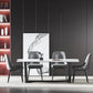 Modern 1/2/5/7 Pieces Rectangle Dining Set Sintered Stone Dining Table Set Clearhalo 'Dining Room Sets' 'Dining Tables & Seating' 'dining_room_set' 'furn' 'furn_dining_room_set' 'Furniture' 'furniture_dining_room_set' 'Kitchen & Dining Furniture' 'kitchen&dining_furn' 'kitchen' 4421871