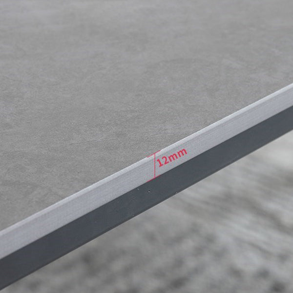 1/3/4/5/7 Pieces Modern Dining Set with Grey Top Table and Leather Chairs Dinette Set Clearhalo 'Dining Room Sets' 'Dining Tables & Seating' 'dining_room_set' 'furn' 'furn_dining_room_set' 'Furniture' 'furniture_dining_room_set' 'Kitchen & Dining Furniture' 'kitchen&dining_furn' 'kitchen' 4421930