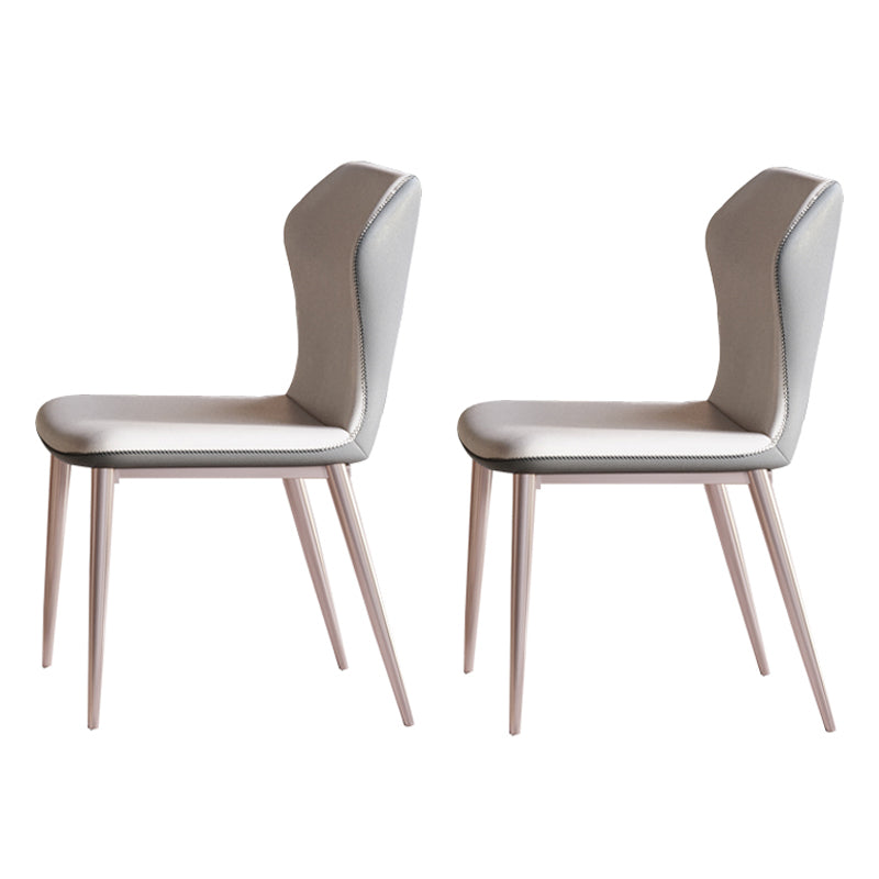 Nordic 1/2/5/7 Pieces Dining Set Sintered Stone Dining Table Set for Restaurant 2 White Chairs Clearhalo 'Dining Room Sets' 'Dining Tables & Seating' 'dining_room_set' 'furn' 'furn_dining_room_set' 'Furniture' 'furniture_dining_room_set' 'Kitchen & Dining Furniture' 'kitchen&dining_furn' 'kitchen' 4421964