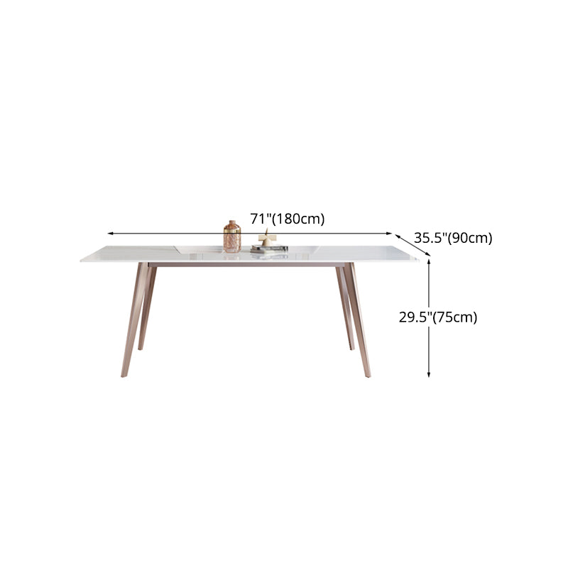 Nordic 1/2/5/7 Pieces Dining Set Sintered Stone Dining Table Set for Restaurant Clearhalo 'Dining Room Sets' 'Dining Tables & Seating' 'dining_room_set' 'furn' 'furn_dining_room_set' 'Furniture' 'furniture_dining_room_set' 'Kitchen & Dining Furniture' 'kitchen&dining_furn' 'kitchen' 4421977