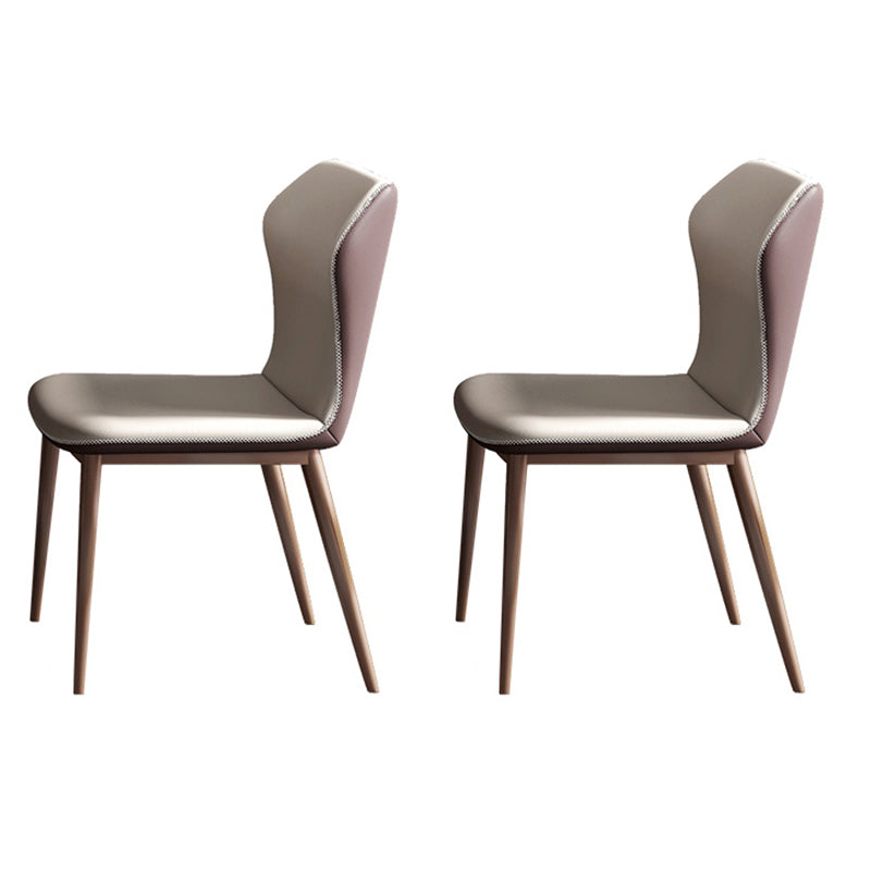 1/2/5/7 Pieces Luxury Dining Set Rectangle Dining Table Set with Leather Chairs 2 Beige Chairs Clearhalo 'Dining Room Sets' 'Dining Tables & Seating' 'dining_room_set' 'furn' 'furn_dining_room_set' 'Furniture' 'furniture_dining_room_set' 'Kitchen & Dining Furniture' 'kitchen&dining_furn' 'kitchen' 4421979