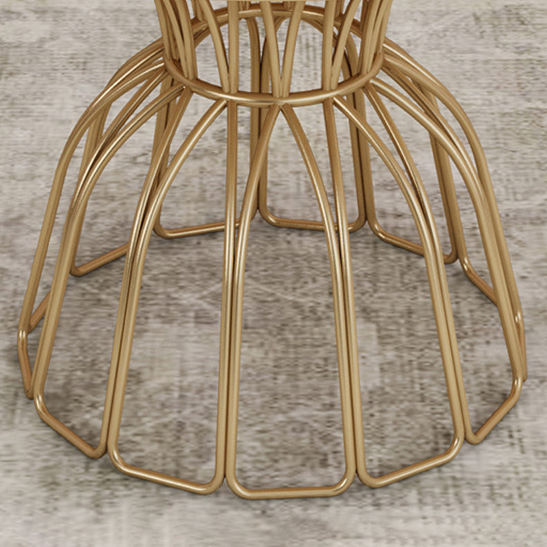Glam 1/4/5 Pieces Round Dining Set Sintered Stone Dining Table Set for Home Use Clearhalo 'Dining Room Sets' 'Dining Tables & Seating' 'dining_room_set' 'furn' 'furn_dining_room_set' 'Furniture' 'furniture_dining_room_set' 'Kitchen & Dining Furniture' 'kitchen&dining_furn' 'kitchen' 4422051