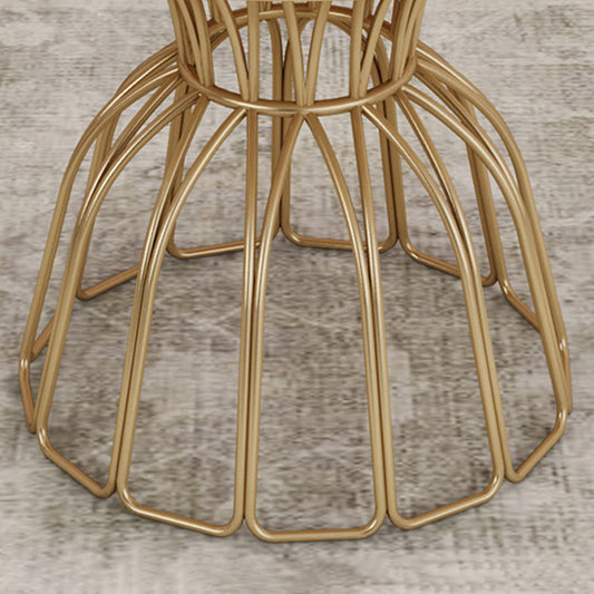 Glam 1/4/5 Pieces Round Dining Set Sintered Stone Dining Table Set for Home Use Clearhalo 'Dining Room Sets' 'Dining Tables & Seating' 'dining_room_set' 'furn' 'furn_dining_room_set' 'Furniture' 'furniture_dining_room_set' 'Kitchen & Dining Furniture' 'kitchen&dining_furn' 'kitchen' 4422051