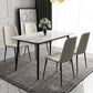 Modern 1/2/5/7 Pieces Dining Set Rectangle Sintered Stone Dining Table Set Clearhalo 'Dining Room Sets' 'Dining Tables & Seating' 'dining_room_set' 'furn' 'furn_dining_room_set' 'Furniture' 'furniture_dining_room_set' 'Kitchen & Dining Furniture' 'kitchen&dining_furn' 'kitchen' 4422077