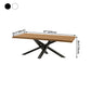 Industrial Style Rectangle Furniture Pine Solid Wood Dining Site Table Clearhalo ' dining_table' 'Dining Tables & Seating' 'Dining Tables' 'furn' 'furn_dining_table' 'Furniture' 'furniture_dining_table' 'Kitchen & Dining Furniture' 'kitchen&dining_furn' 'kitchen' 'kitchen_dining_table' 4422112