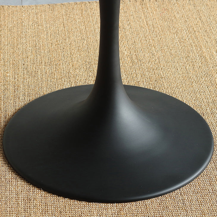 Modern Round Wood Dining Table Standard Kitchen Dining Table with Tulip Base Clearhalo ' dining_table' 'Dining Tables & Seating' 'Dining Tables' 'furn' 'furn_dining_table' 'Furniture' 'furniture_dining_table' 'Kitchen & Dining Furniture' 'kitchen&dining_furn' 'kitchen' 'kitchen_dining_table' 4422192