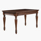 Minimalist Brown Rectangle Table Solid Wood Kitchen Dining Table with 4 Legs Clearhalo ' dining_table' 'Dining Tables & Seating' 'Dining Tables' 'furn' 'furn_dining_table' 'Furniture' 'furniture_dining_table' 'Kitchen & Dining Furniture' 'kitchen&dining_furn' 'kitchen' 'kitchen_dining_table' 4422218