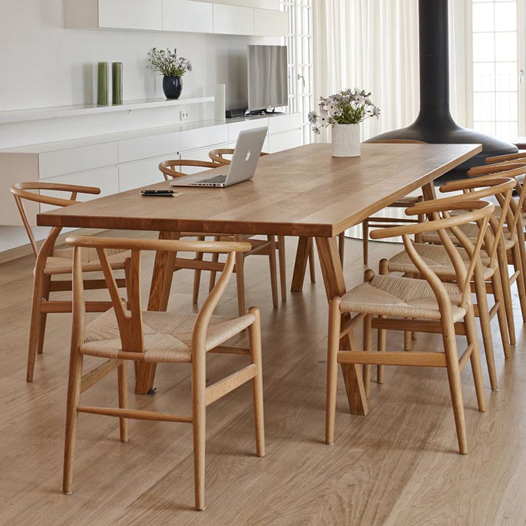 Solid Wood Contemporary Rectangular Dining Table Pine Wood Top Indoor Table 70.9"L x 31.5"W x 29.5"H Without Chairs Clearhalo ' dining_table' 'Dining Tables & Seating' 'Dining Tables' 'furn' 'furn_dining_table' 'Furniture' 'furniture_dining_table' 'Kitchen & Dining Furniture' 'kitchen&dining_furn' 'kitchen' 'kitchen_dining_table' 4422262