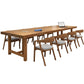 Solid Wood Contemporary Rectangular Dining Table Wood Top Table with Double Pedestal base Clearhalo ' dining_table' 'Dining Tables & Seating' 'Dining Tables' 'furn' 'furn_dining_table' 'Furniture' 'furniture_dining_table' 'Kitchen & Dining Furniture' 'kitchen&dining_furn' 'kitchen' 'kitchen_dining_table' 4422297