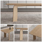Solid Wood Contemporary Dining Table Rectangular Dining Table with 4 Legs Clearhalo ' dining_table' 'Dining Tables & Seating' 'Dining Tables' 'furn' 'furn_dining_table' 'Furniture' 'furniture_dining_table' 'Kitchen & Dining Furniture' 'kitchen&dining_furn' 'kitchen' 'kitchen_dining_table' 4422313